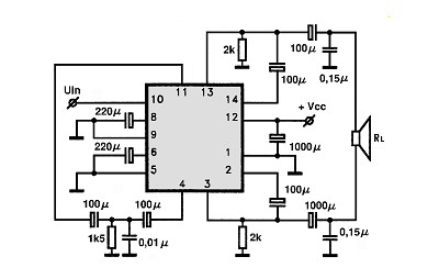 Audio IC Electronic Circuits TV Schematics Audio